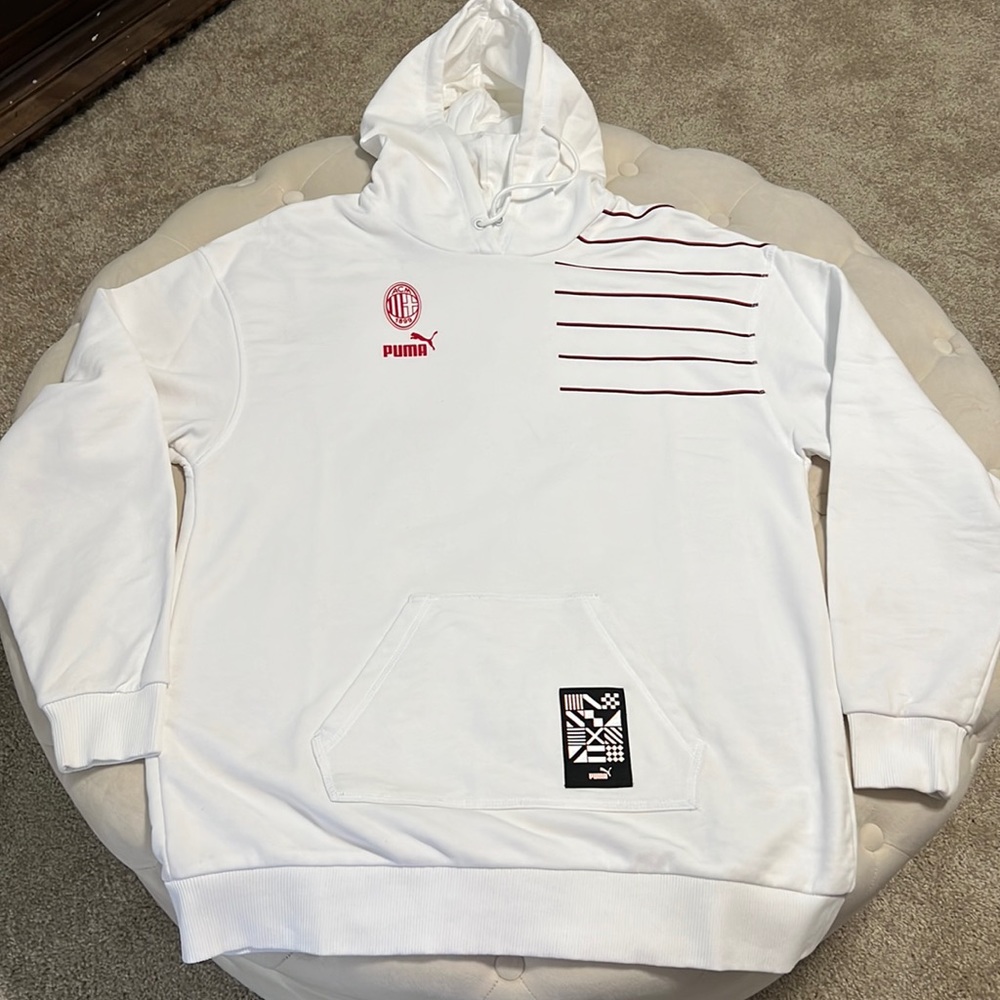 Puma Drawstring Hoodie Sz M
